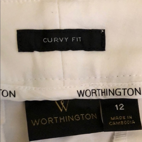 Worthington Curvy Fit Dress Pants - Picture 2 of 3